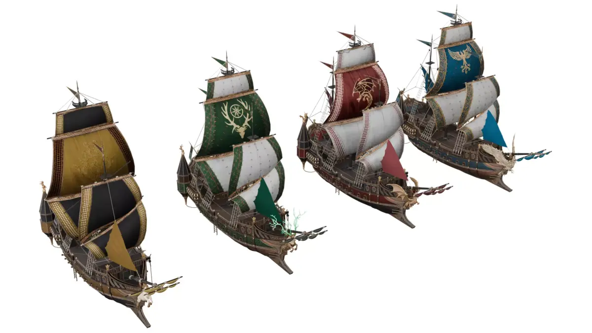 Ship Pack Low-poly 3D model purchase