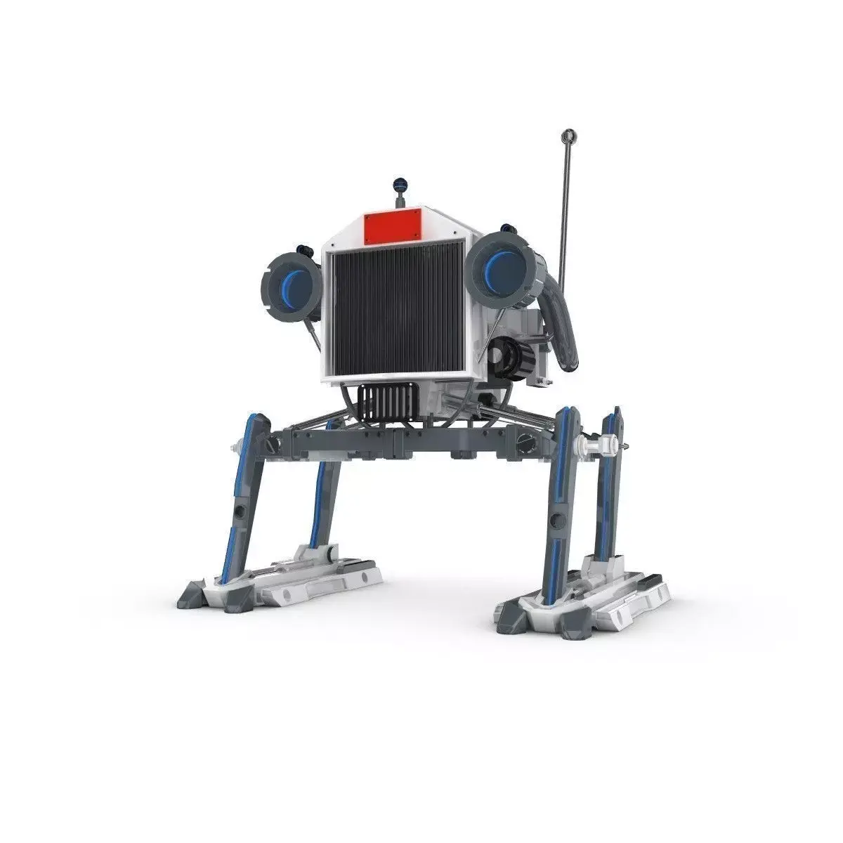 Funny Robot Character 3D model 13