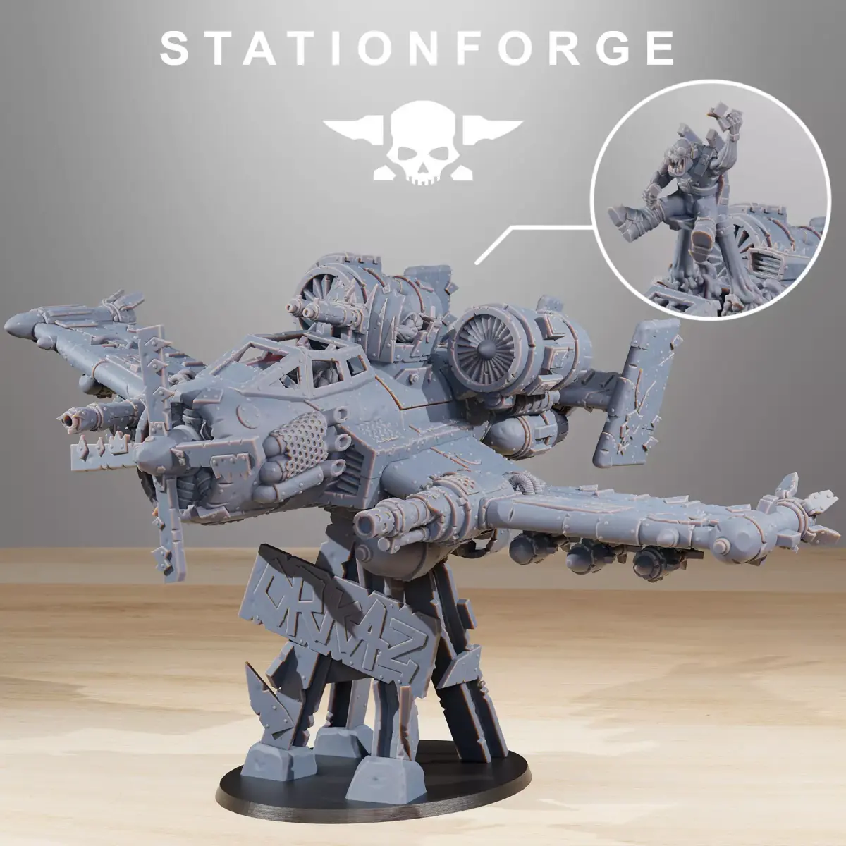 Orkaz Plane 3D print model
