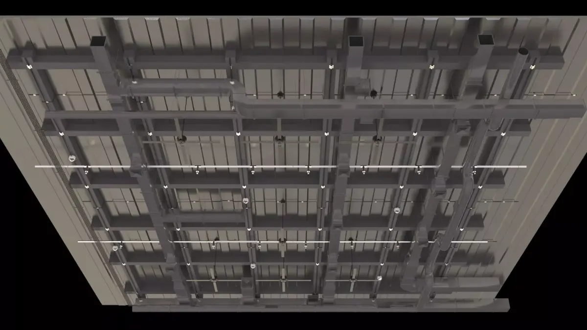 Pipe Ceiling 3D model purchase