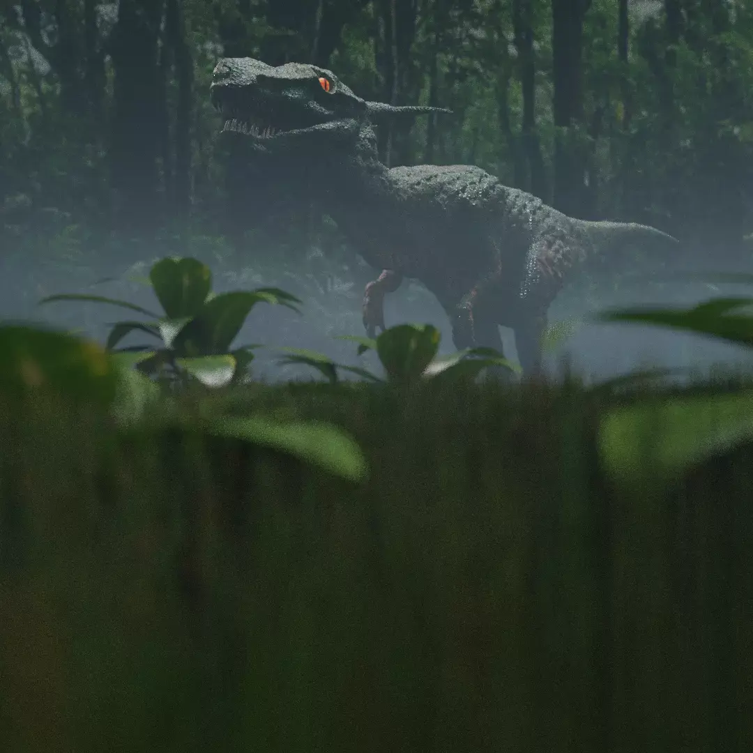 TRI reptile dinosaur 3D model