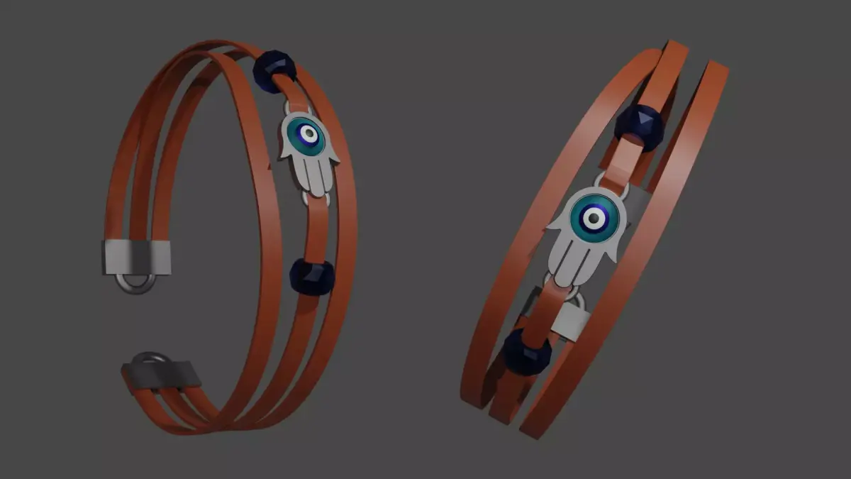 Ellie Hamsa Bracelet Dina The Last of Us Part II tlou 3D print model