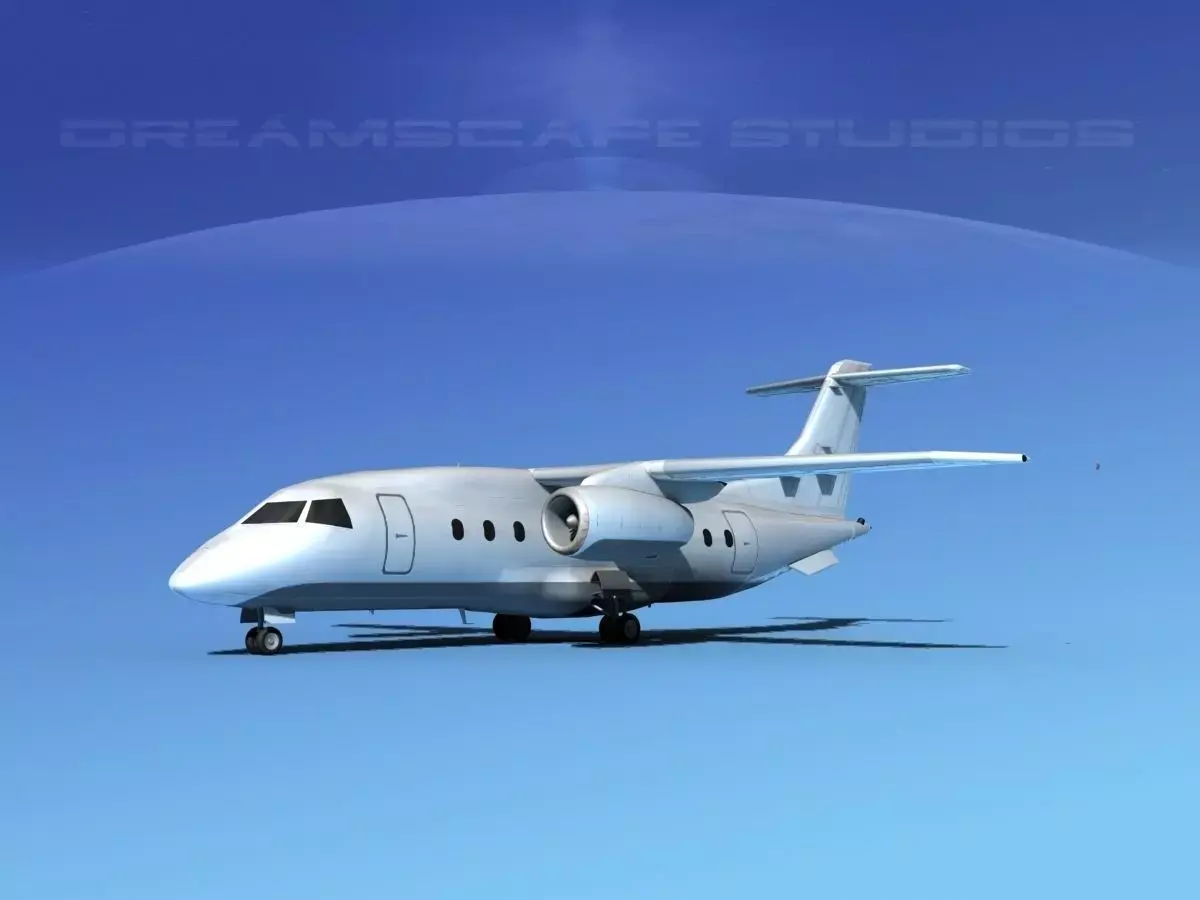 Dornier 328Jet Unmarked 1 3D model