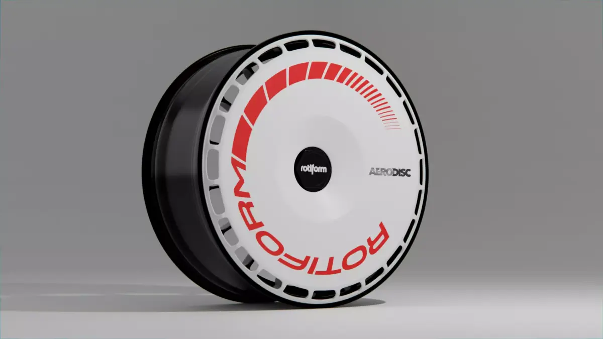 Rotiform LAS-R and Aero Disc Low-poly 3D model