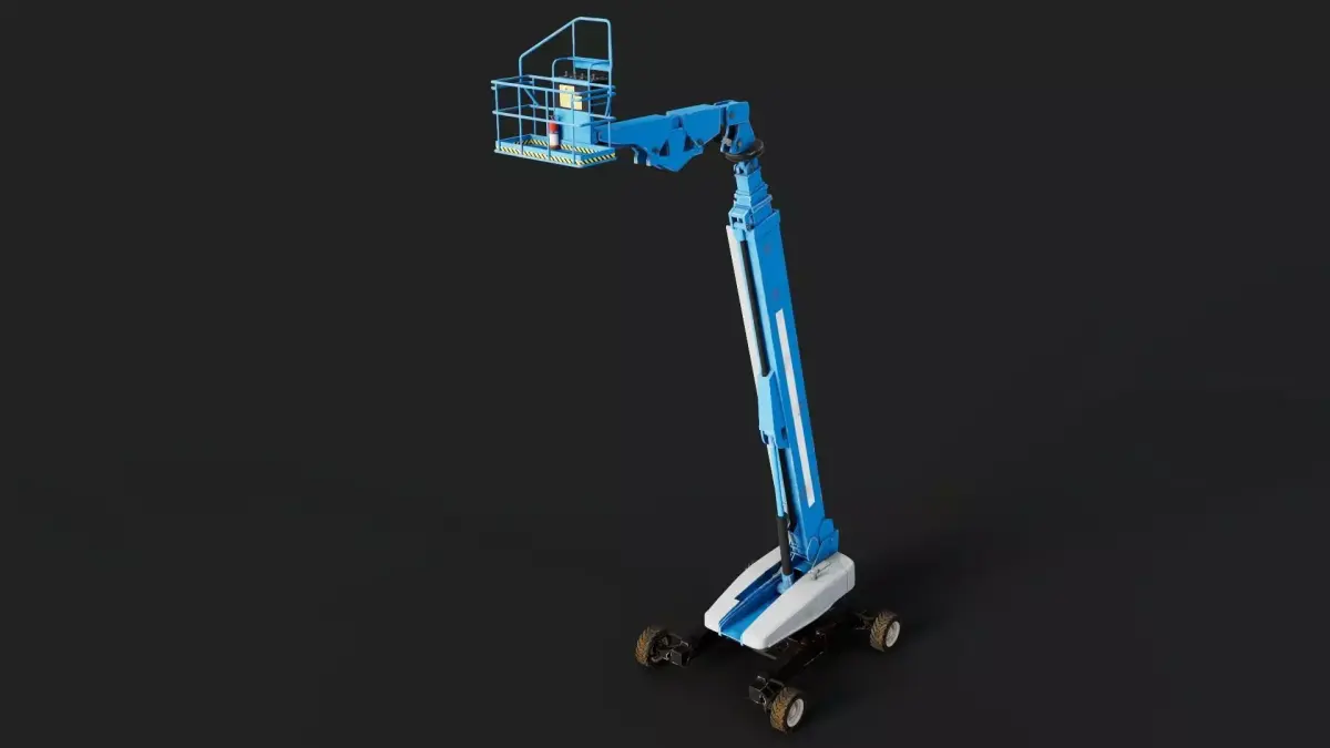 Telescopic Boom Lift 3D model