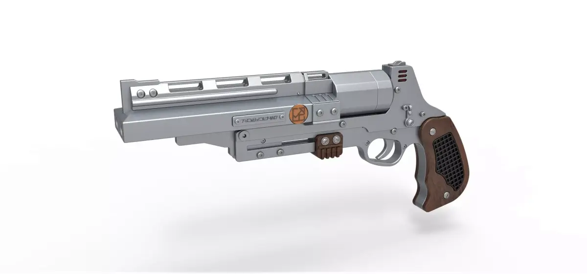 Tobias Beckett Blaster RSKF-44 from Solo A Star Wars story 3D model
