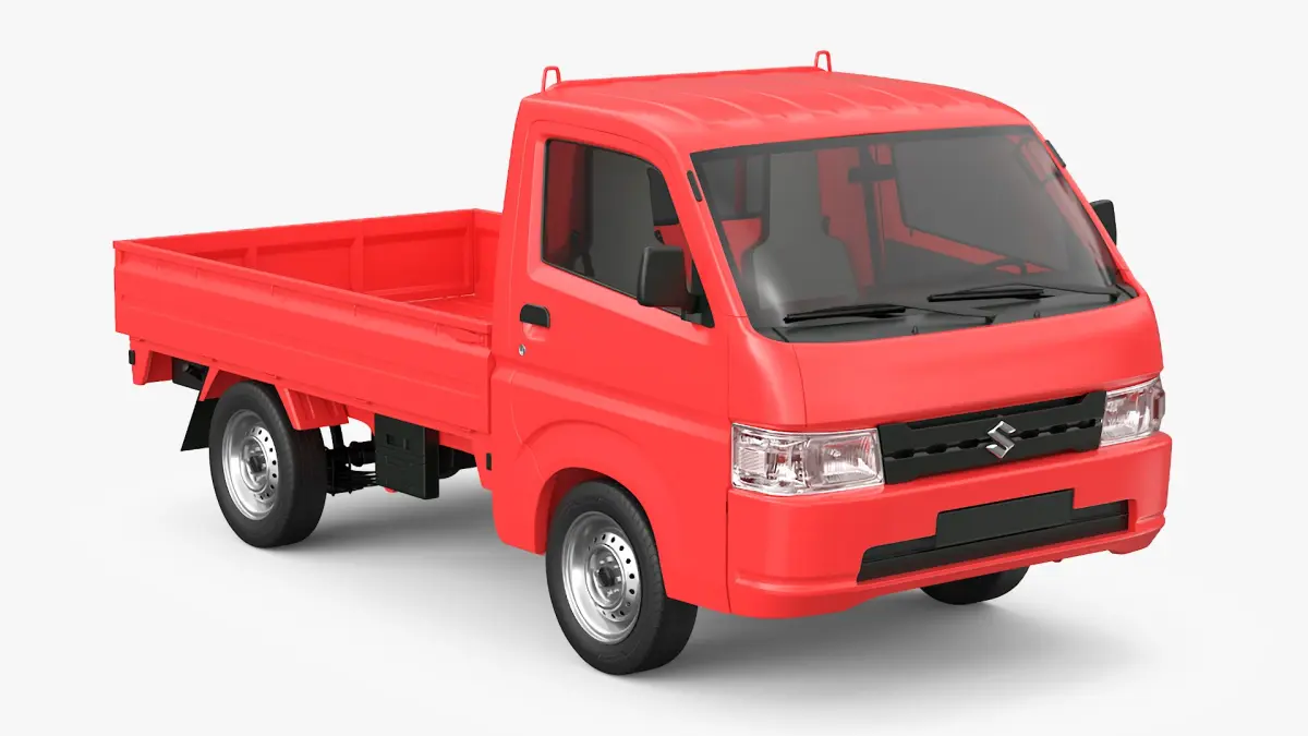 Suzuki Carry Truck Red  purchase 3D model