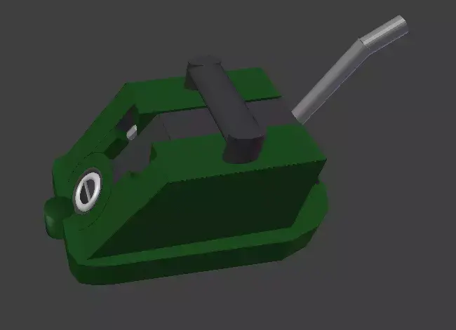 halo theme gas can 3D model