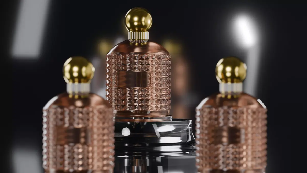 Perfume  3D model 3D model