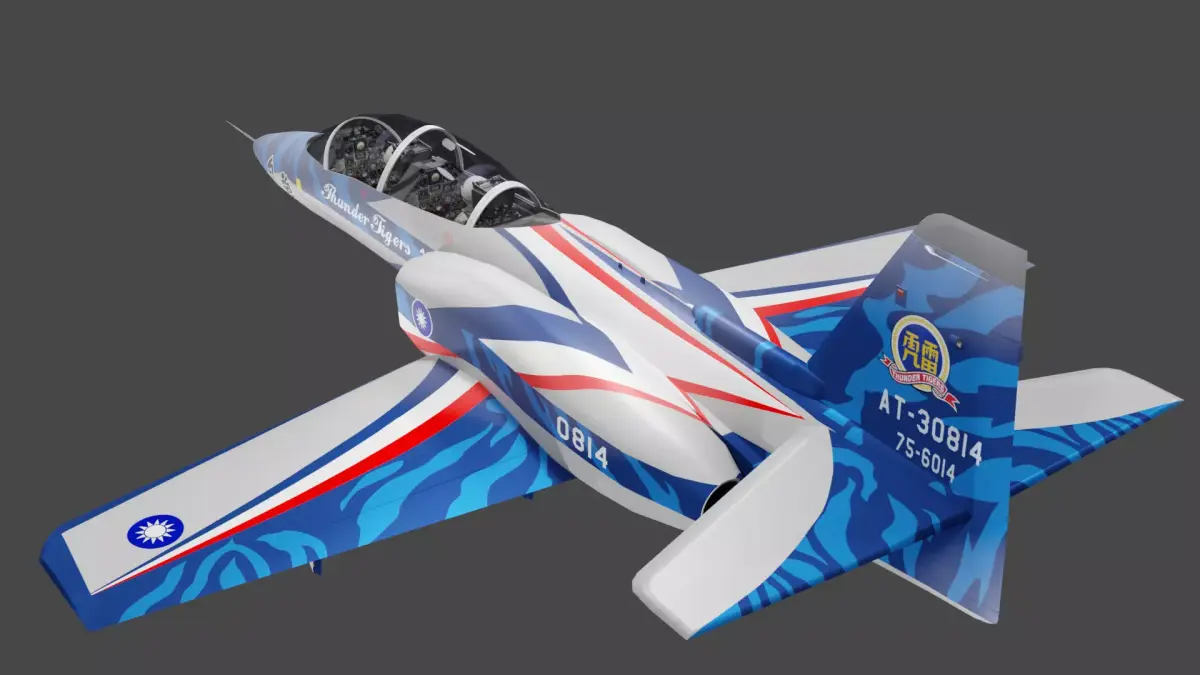 AT-3  Thunder Tiger Team Taiwan 3D model