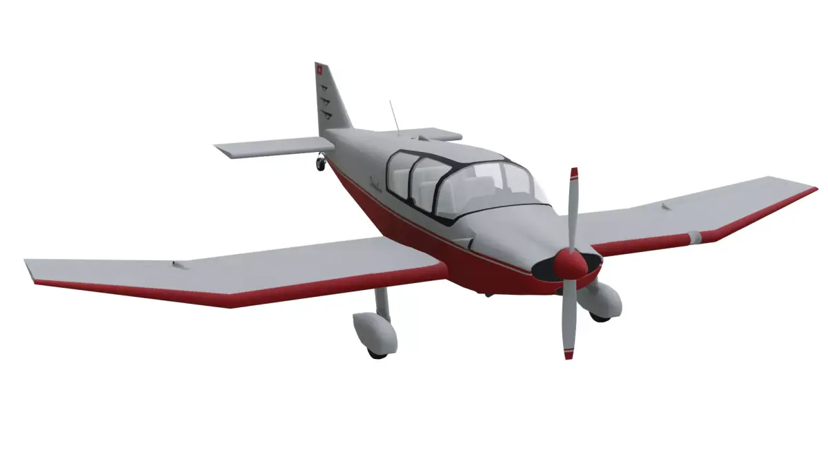 Robin DR-221 Dauphin Low-poly 3D model purchase