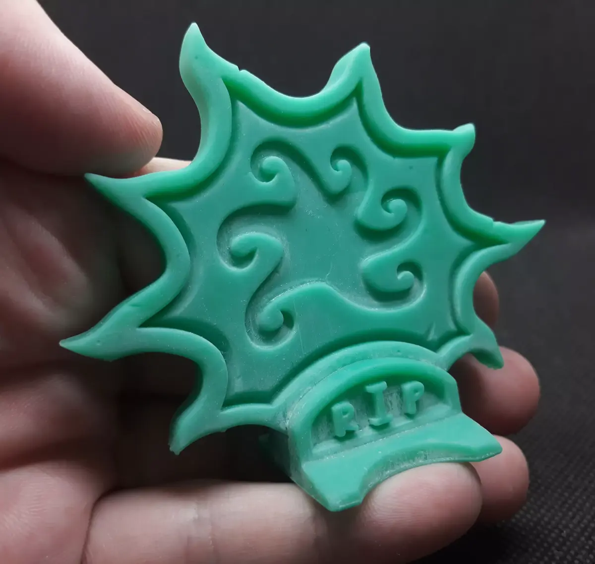fantasy gravestone sun 3d print Free 3D print model