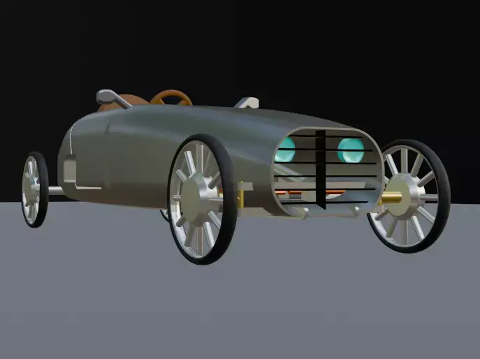 Cycle Kart 3D model