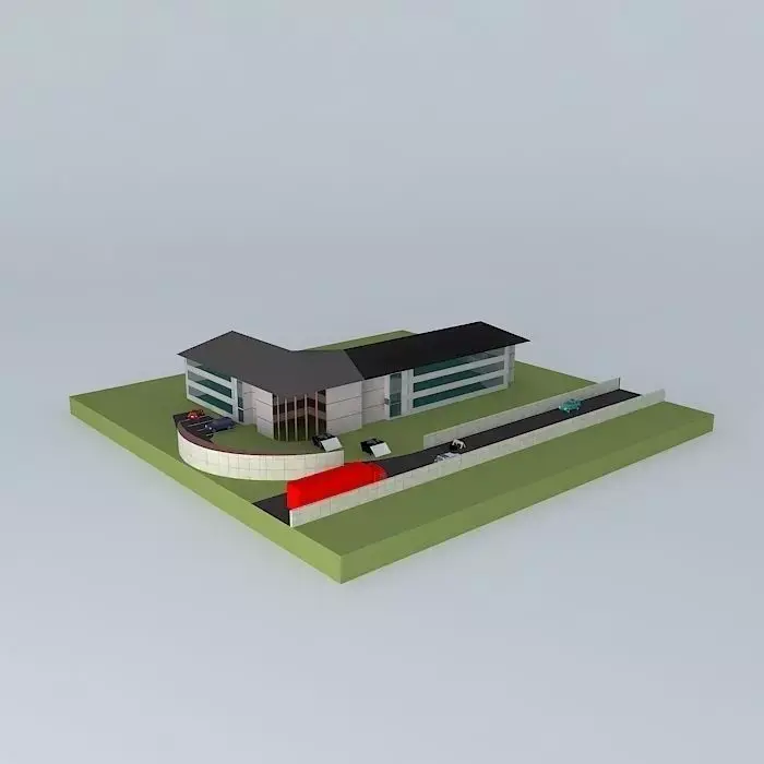 SketchyPhysics Car  Free 3D model