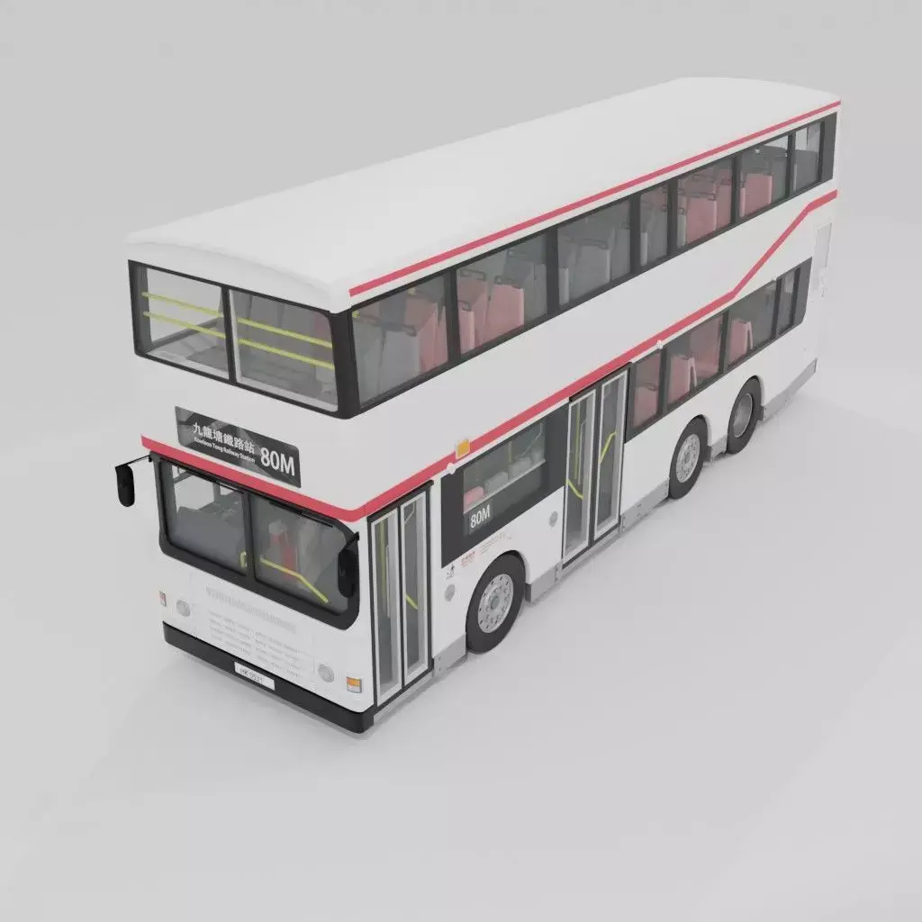 Dennis Dragon Bus 3D model