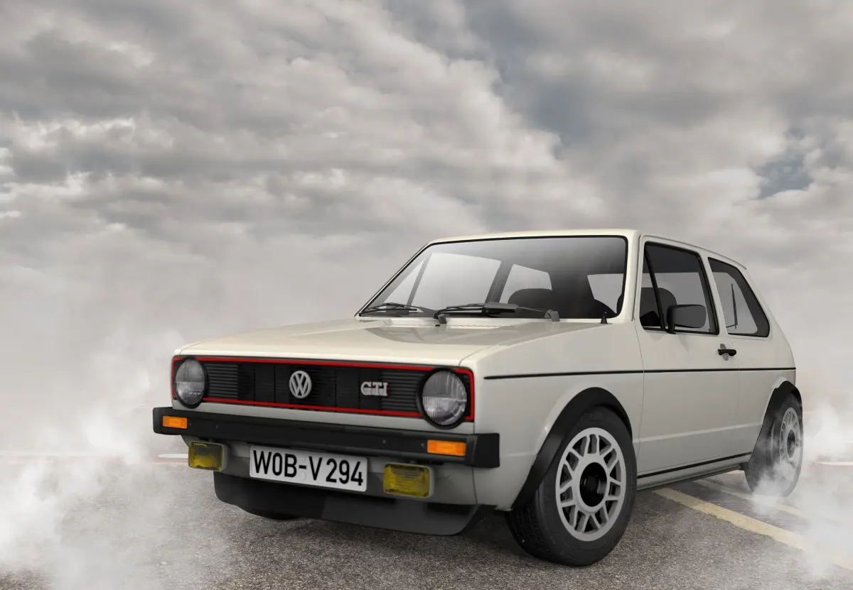Volkswagen Golf MK1 Free 3D model