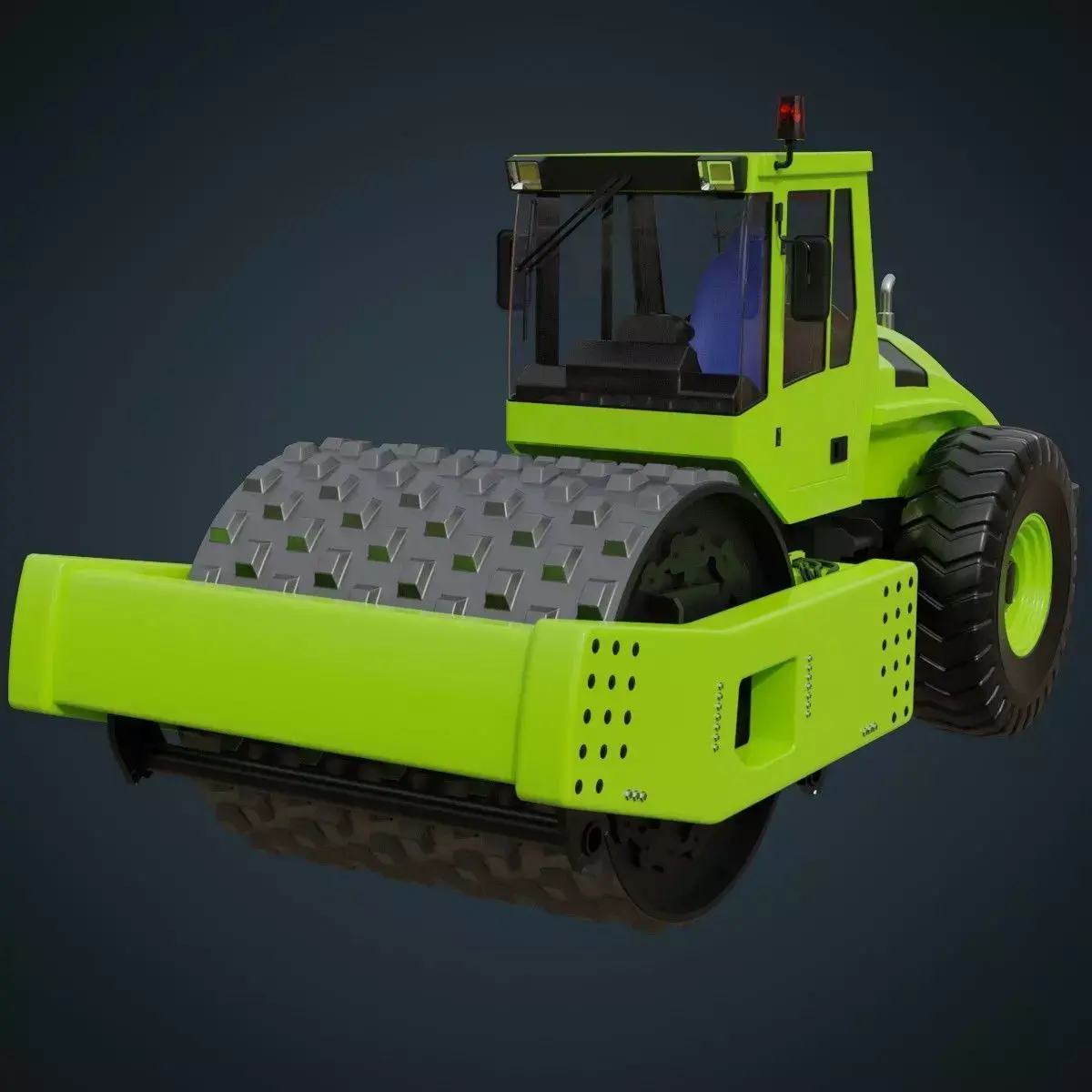 Compactor 2 Untextured 3D model