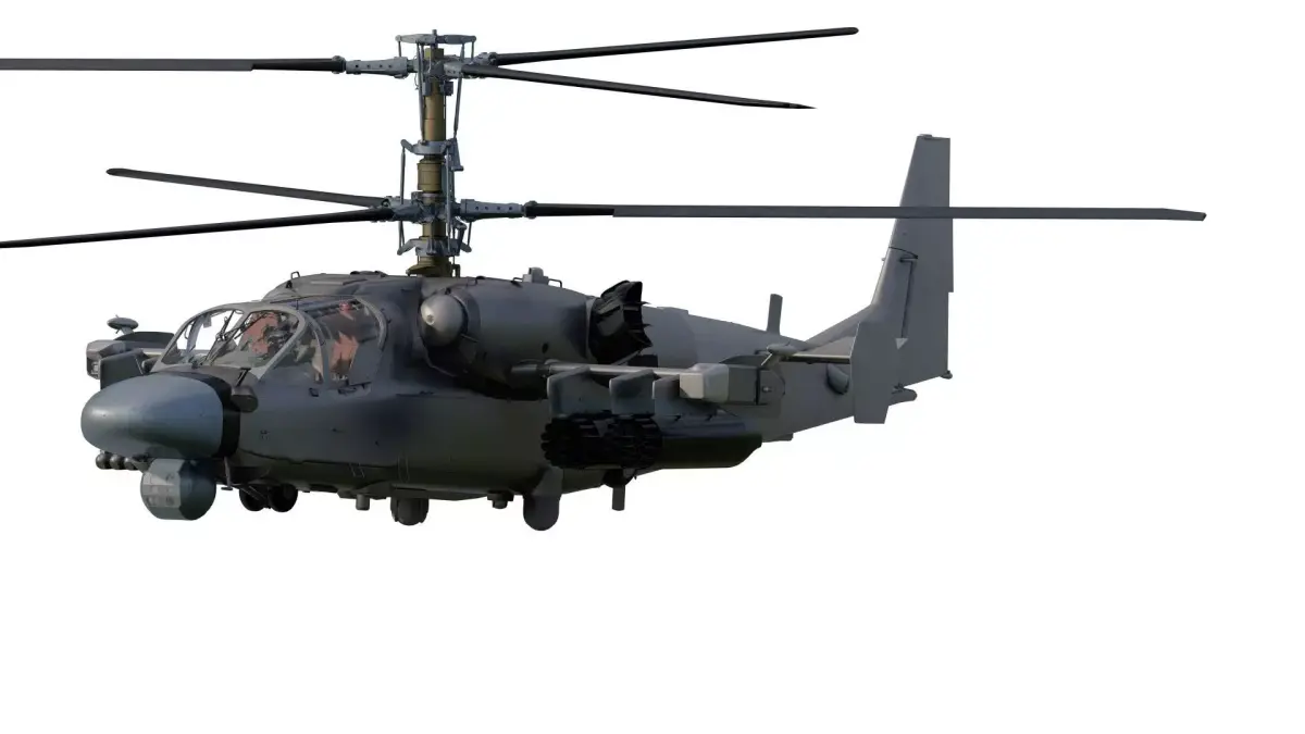 Kamov Ka-52 Alligator 3D model
