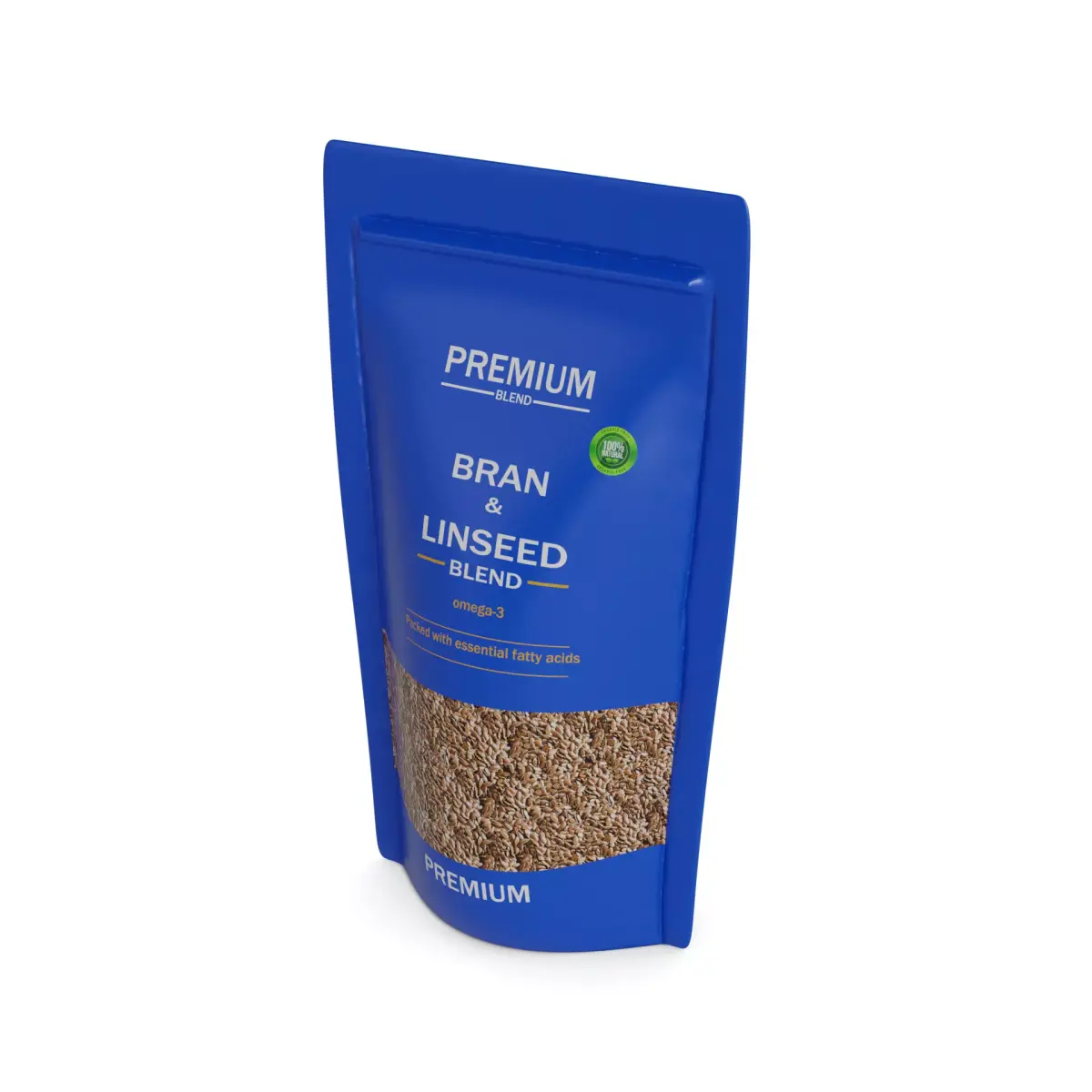 Bran and linseed Bran and Linseed Low-poly 3D model