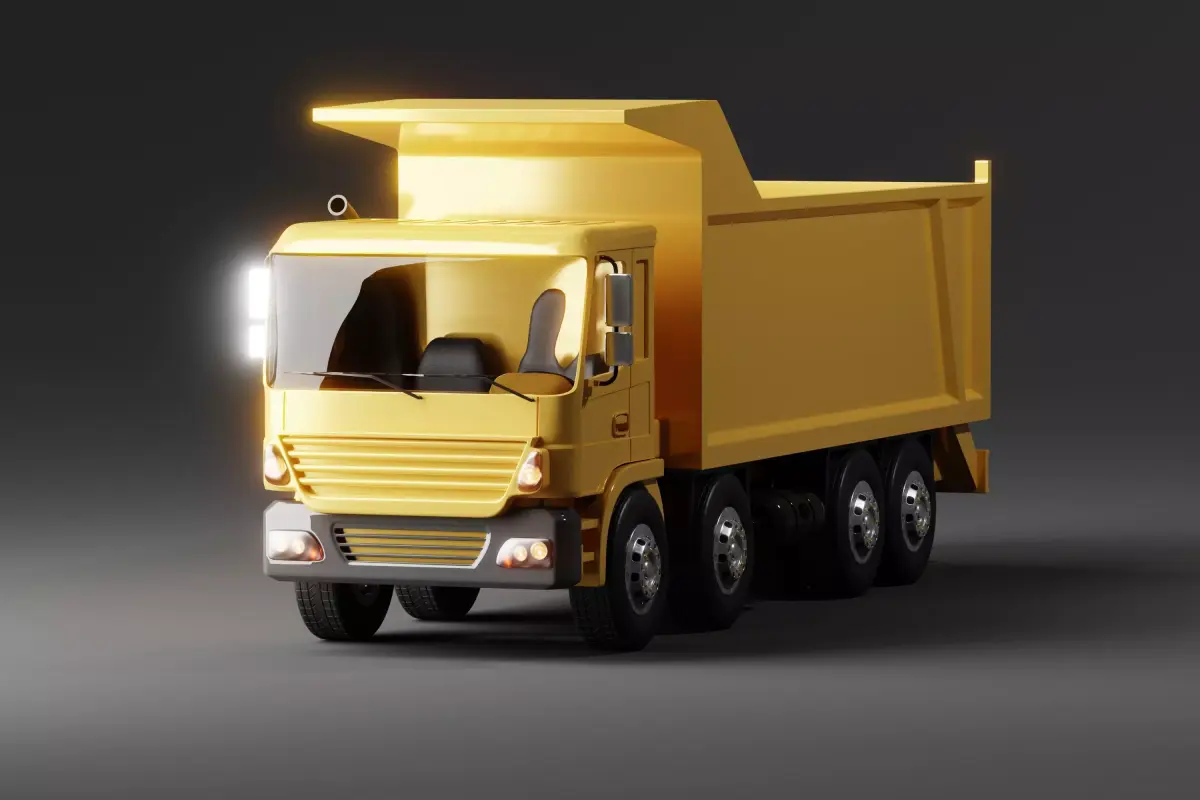 Dump Truck 3D model