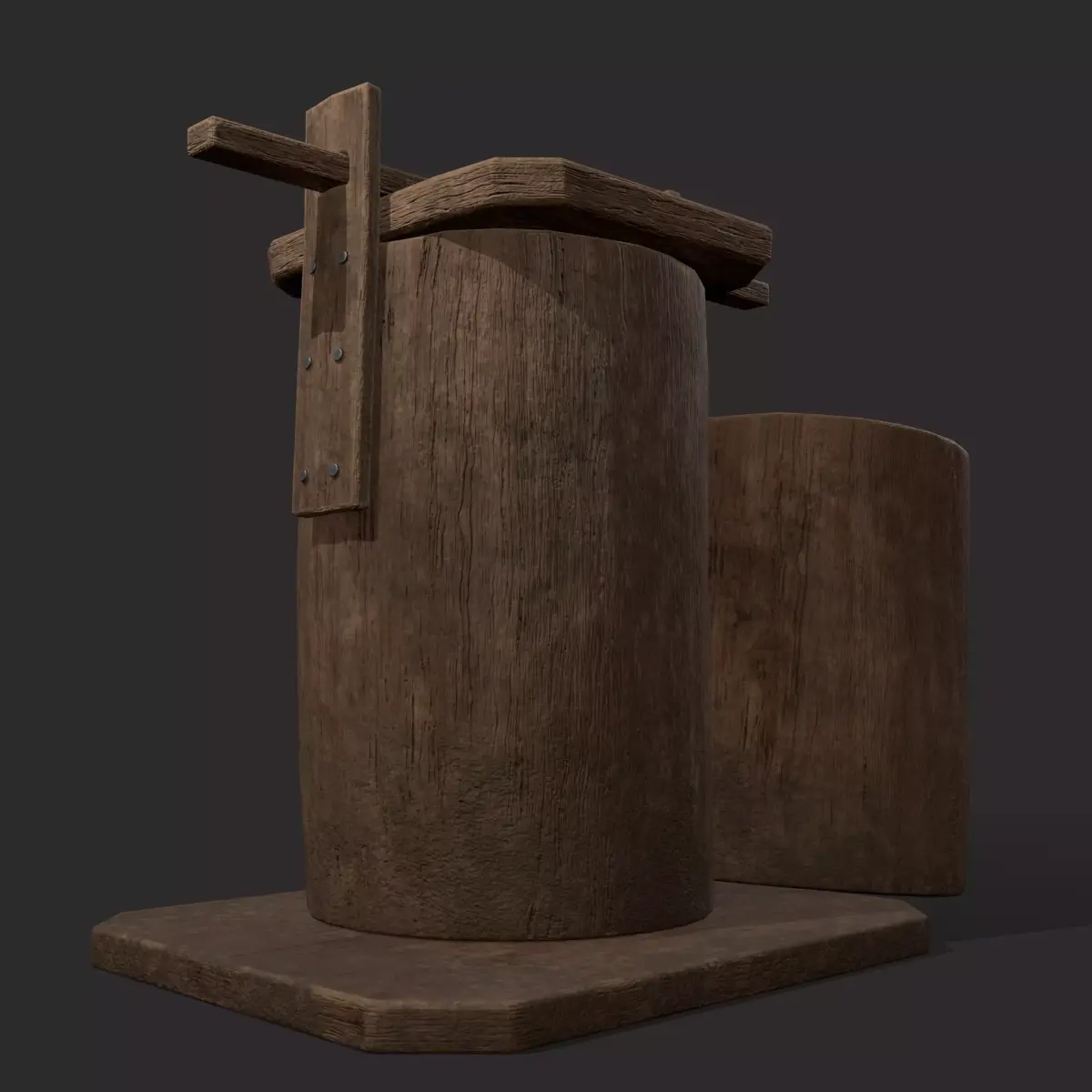 Bee Keeping Container Low-poly 3D model