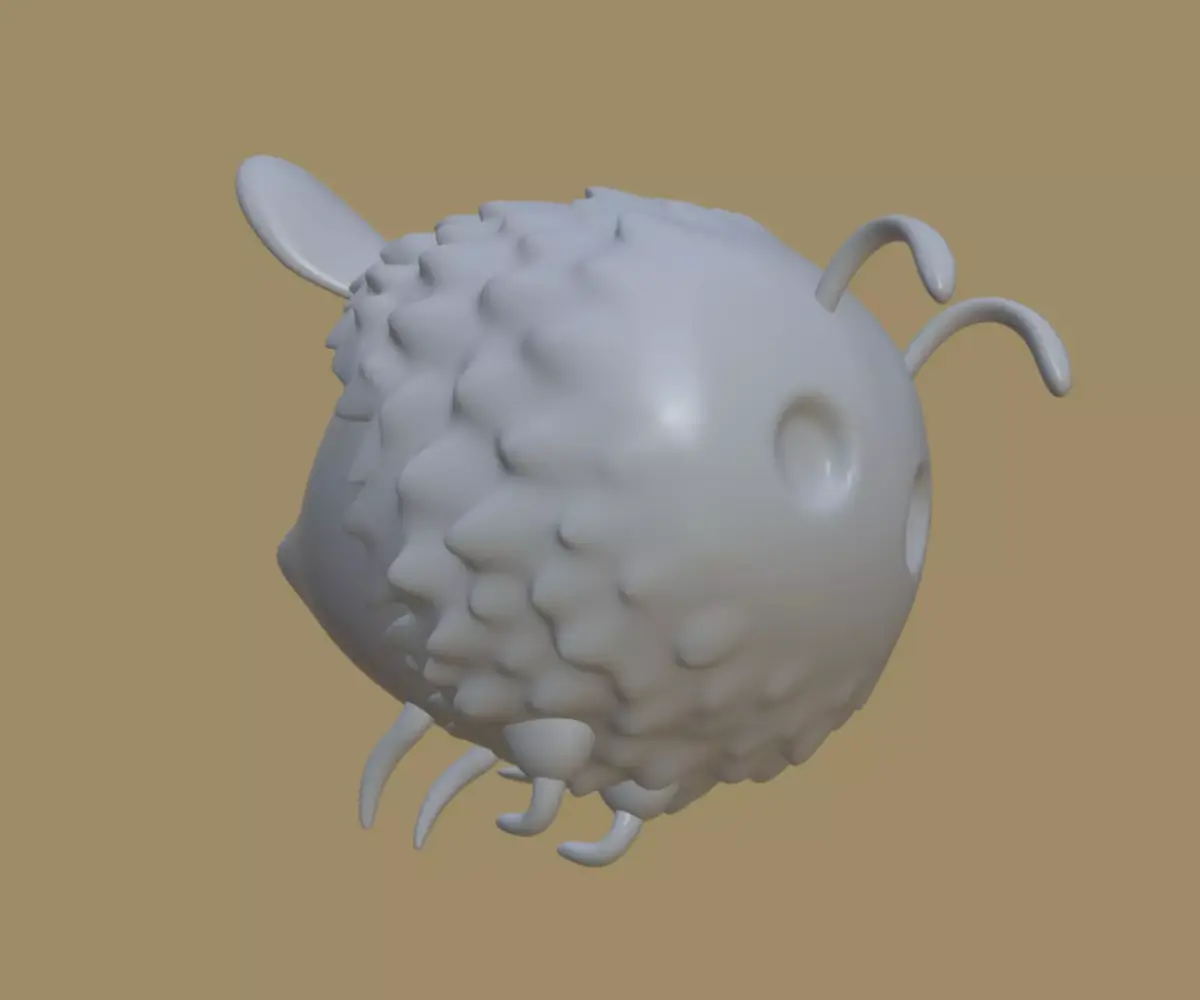 Hollow Knight Hive Guardian 3D model