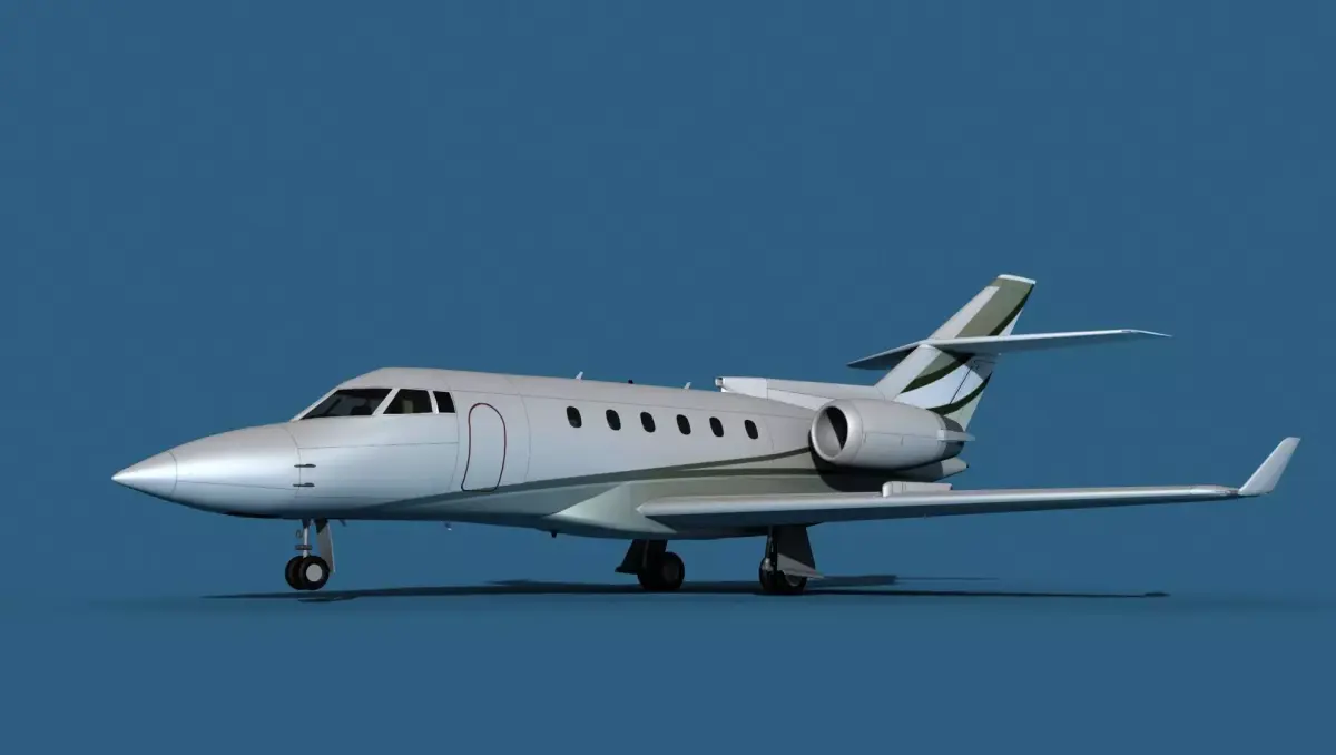 Hawker Siddley 800SR V10 3D model