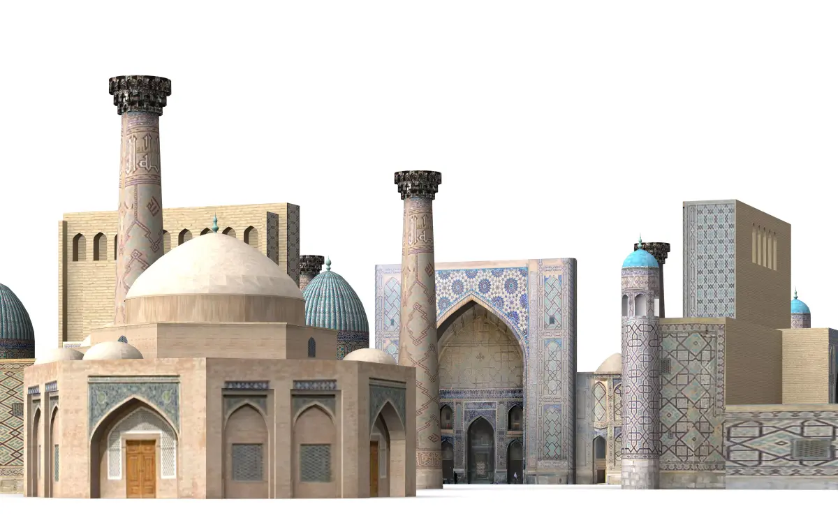 Registan Palast 3D model