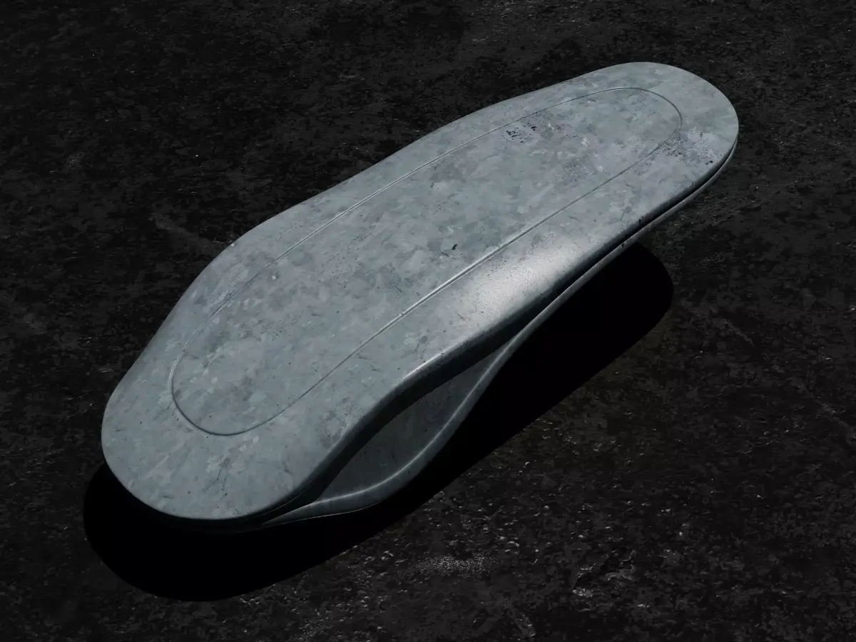 UNMA-1 - Futuristic Sci-Fi Artifact - FREE Sample - Sub-D Ready Free 3D model