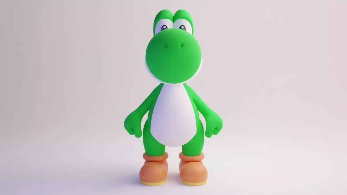 Yoshi 3D model