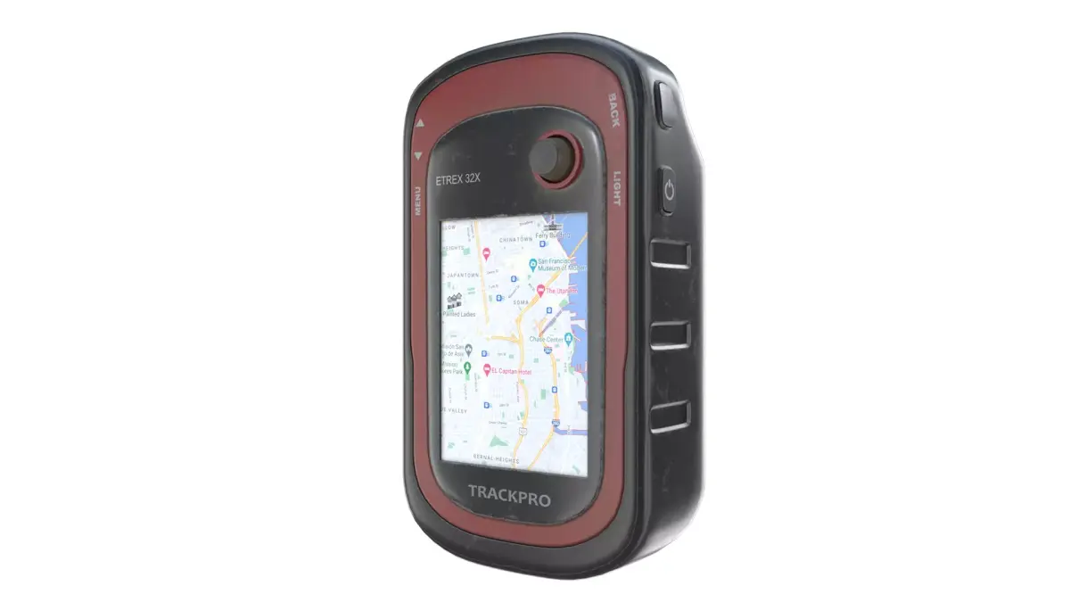 Used GPS Navigator 3D model