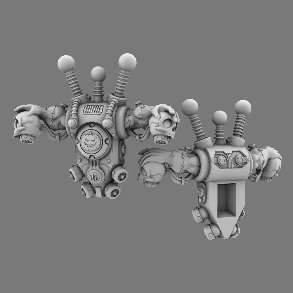 Pumpkin Lords V10K Franken-Pack Backpack 3D print model