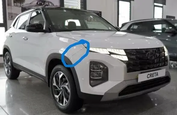Hyundai Creta 2023 2025 Front Bumper Mounting Bracket   3D print model