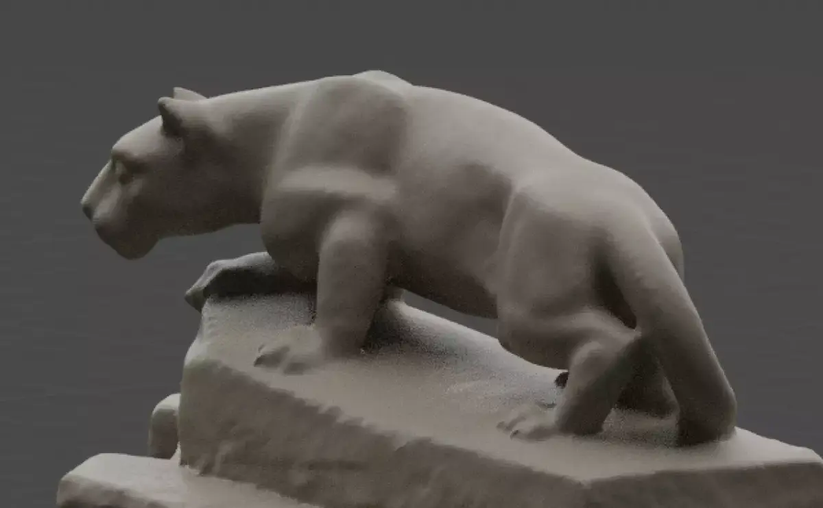 Nittany Lion Shrine Free 3D model