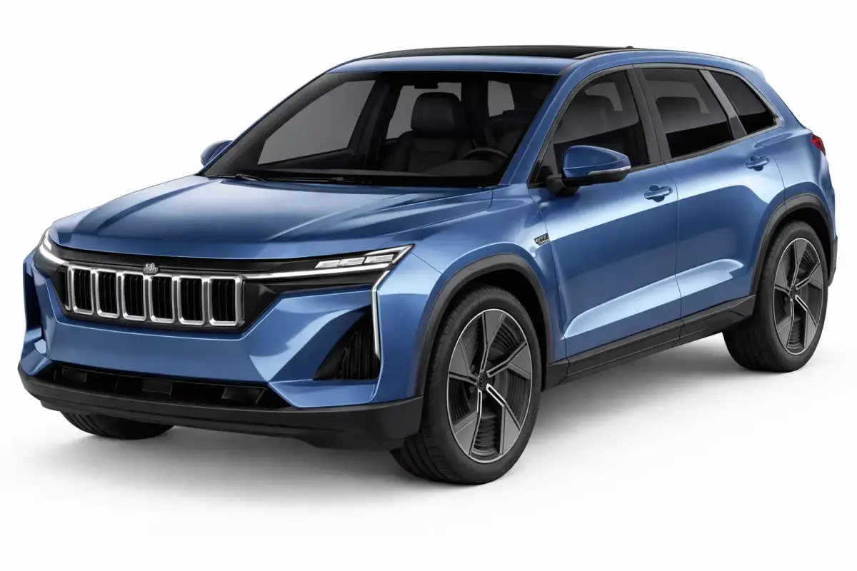 Generic Futuristic SUV Advanced Concept Vehicle 05 3D model