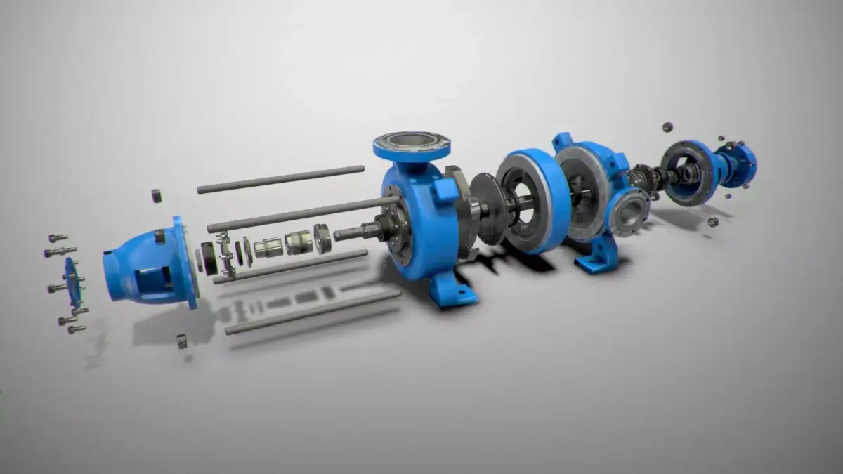 Liquid Pump 3D model