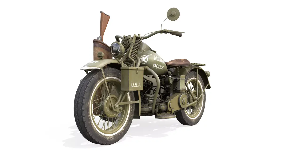 Harley-Davidson WLA 42 3D model