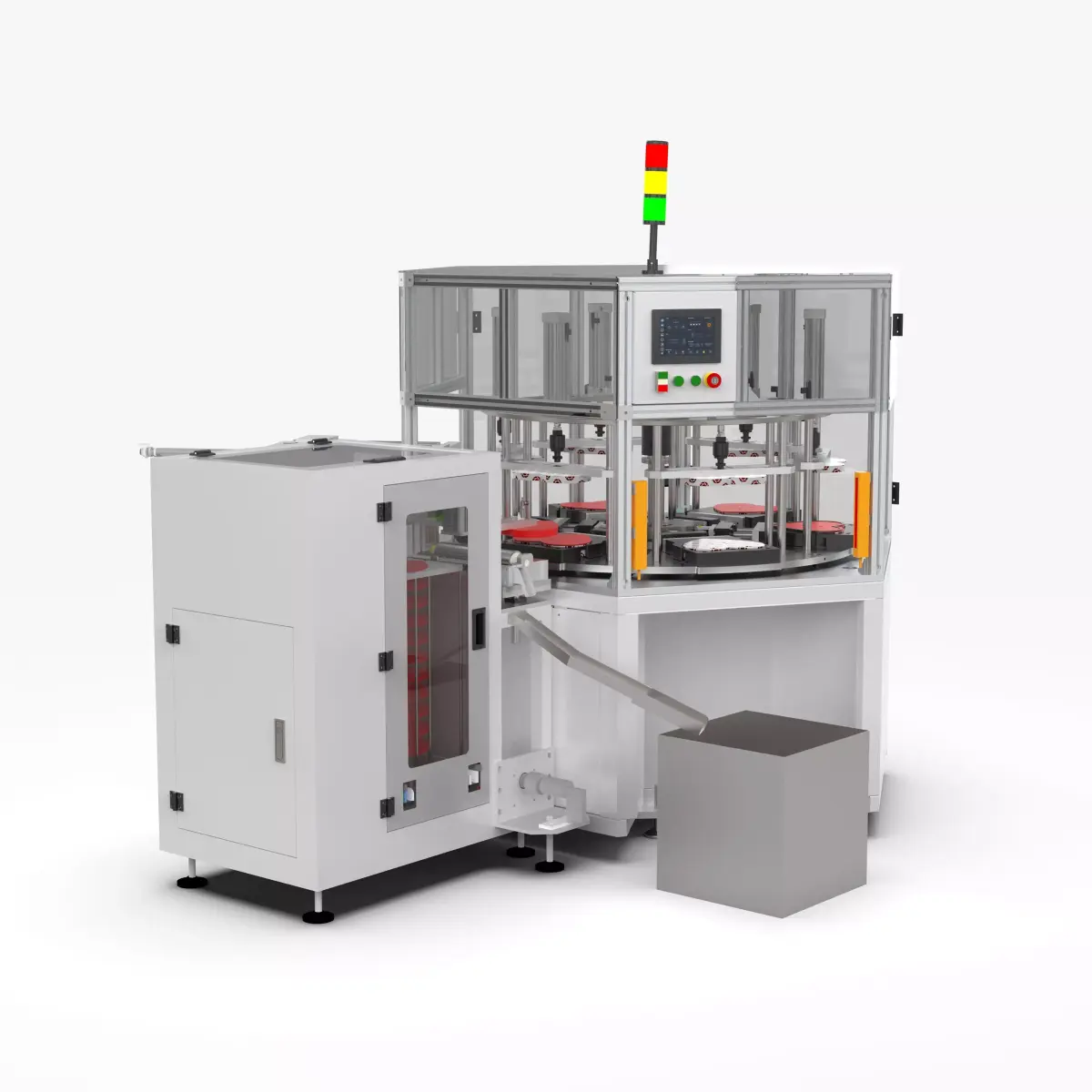 Automatic Chocolate Heart Box Forming Machine 3D model