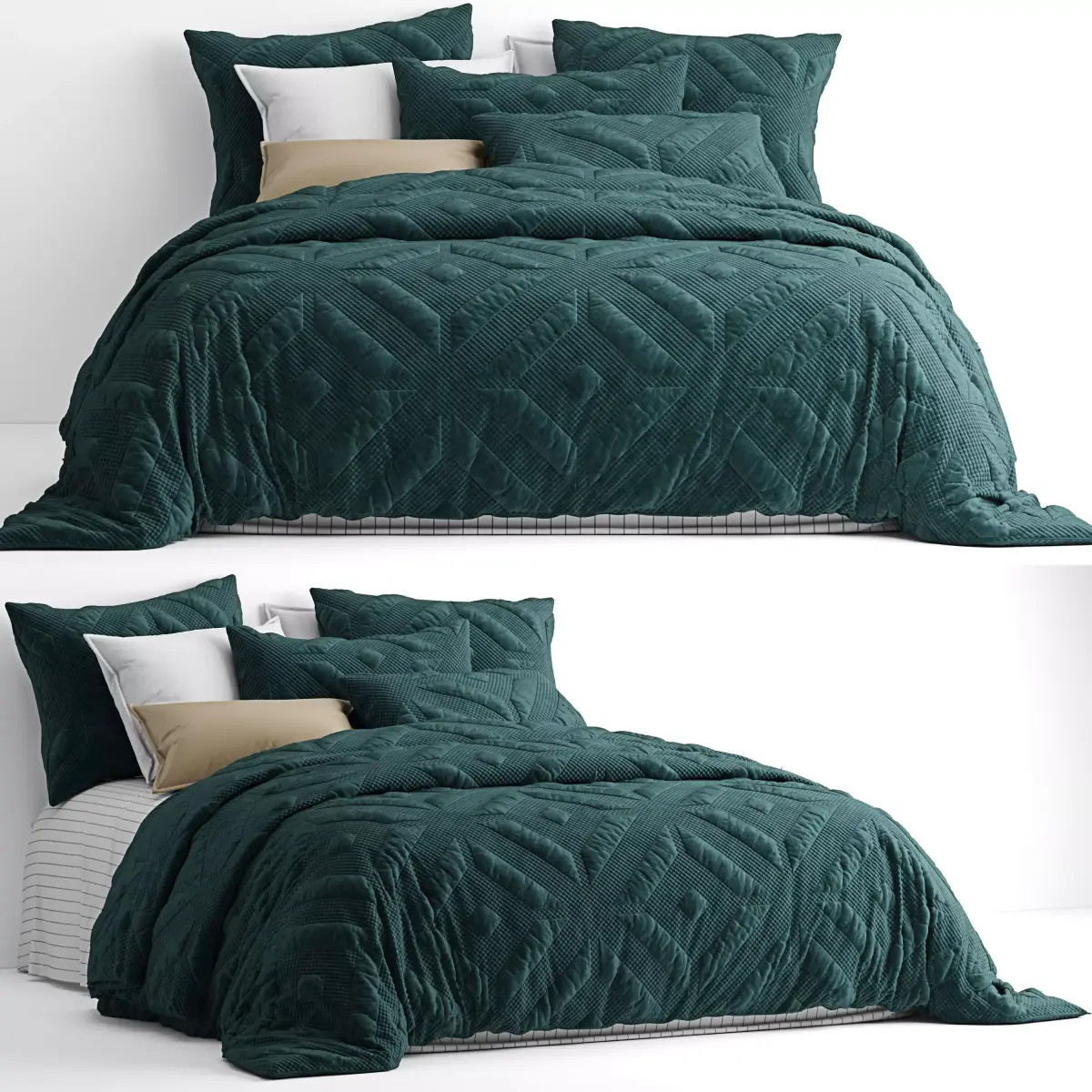 Bed 01 3D model
