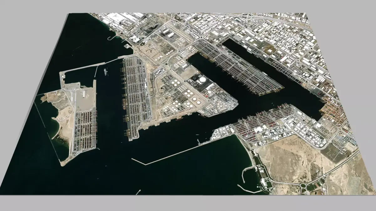  Port of Jebel AliJebel Ali Dubai United Arab Emirates 3D model