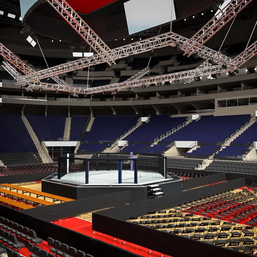 Octagon UFC Arena Interior  purchase 3D model