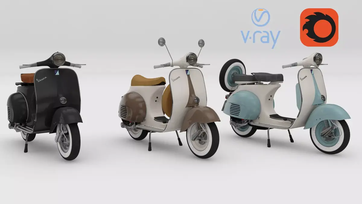 Piaggio Vespa 3D model