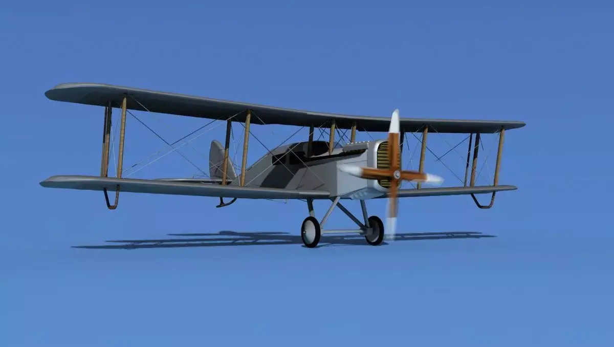 Airco DH-4 Passenger Air Transport 3D model