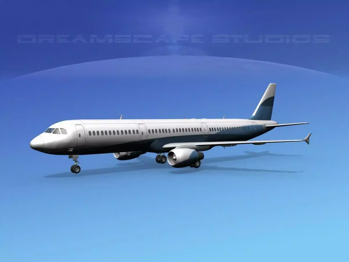 Airbus A321 Corporate 7 3D model