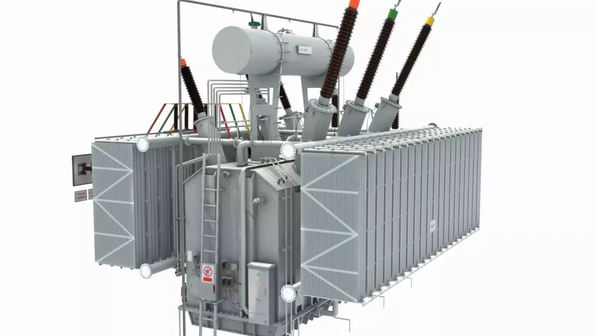 High Voltage Transformer 3D model buy