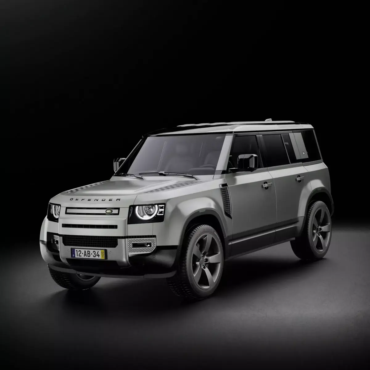 Land Rover Defender 110 2023 Free 3D model