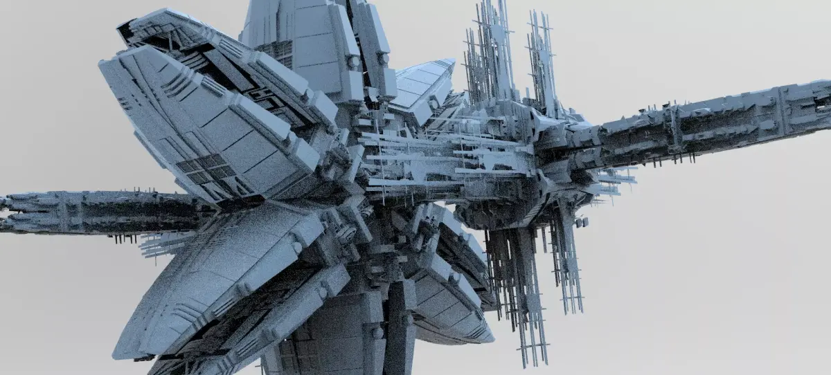 Revolving Gravity generator City 2  3D model