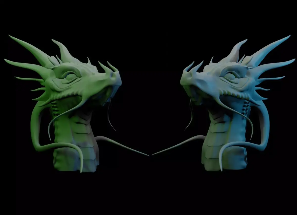 Dragon Head 3D model order