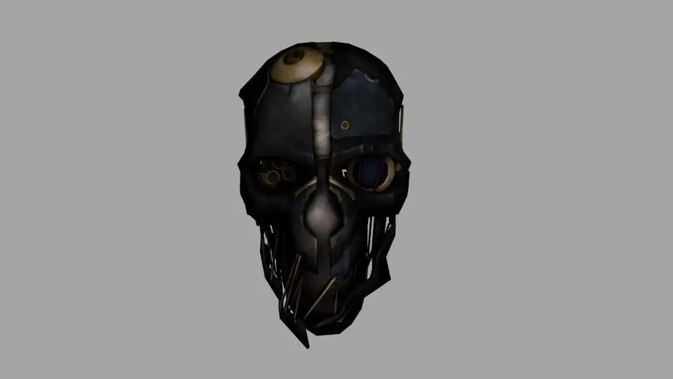 corvo mask Free 3D model