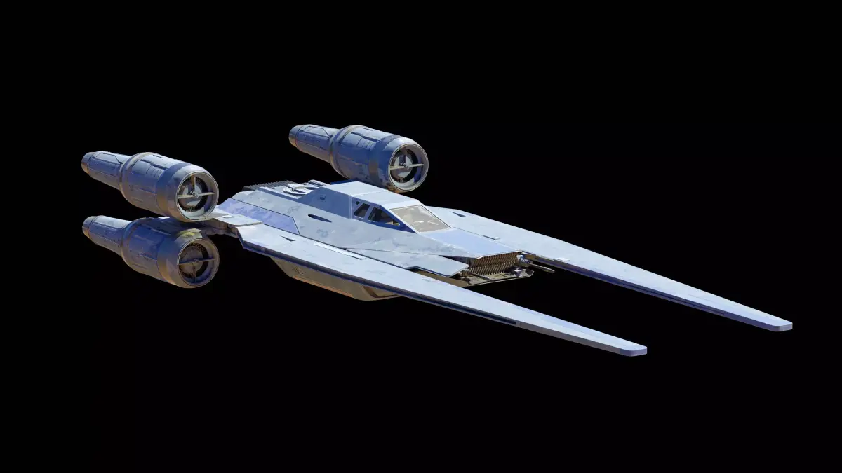 Star Wars U-WING 3D model